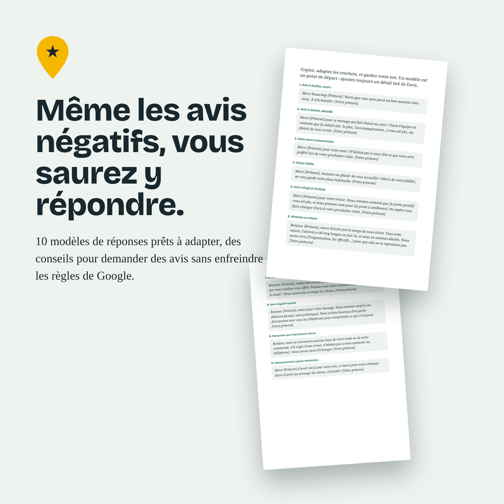 Votre fiche Google au top : exemple d'utilisation
